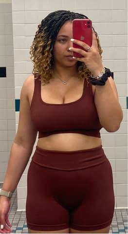 before picture of Morgan M.