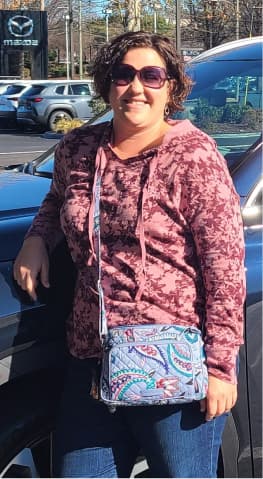 before picture of Noelle D.